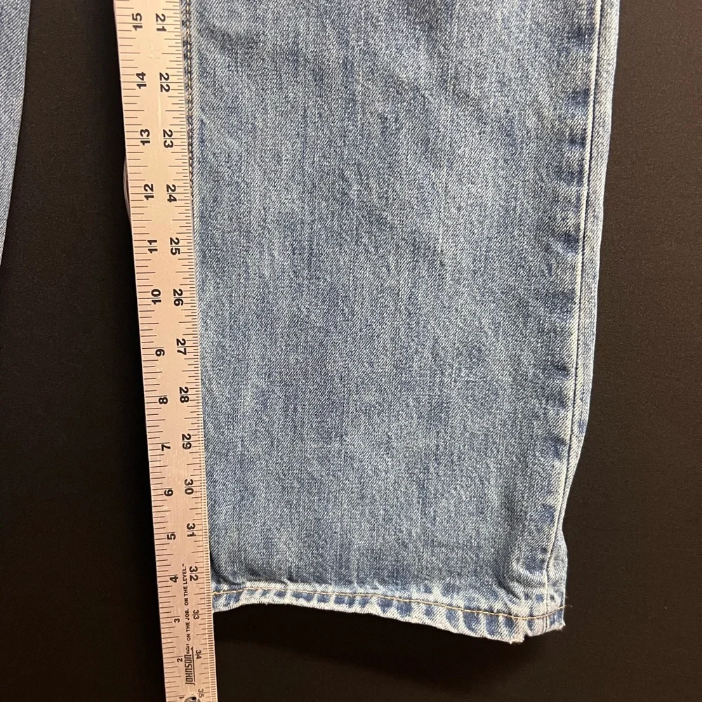 Zara Women's‎ Blue Distressed Denim Jeans USA 0 / EUR 32 NWT